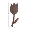 Storied Home Tulip Shaped Mango Wood Serving Board, Natural - 2 of 3