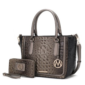 MKF Collection Bonnie Women’s Satchel with Wallet Bag by Mia K - 1 of 4