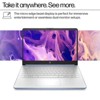 HP - 14" Laptop - Intel Processor N150 - 4GB Memory - 128GB UFS - Sky Blue - 3 of 4