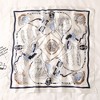 Anna-Kaci Women's Sailboat Print Satin Square Scarf 27.5×27.5 Inches - 2 of 4