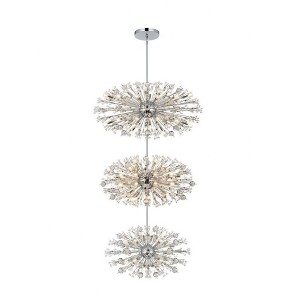 Elegant Lighting Vera 100 - Light Chandelier in  Chrome - 1 of 4
