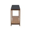 Mayeerty U_STYLE Uniquely Designed Console Table made of Fraxinus Mandschuric Solid Wood Veneer - 3 of 4