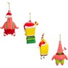 Kurt Adler Plastic Ornaments for Christmas Tree, Spongebob Squarepants Characters (Set of 4) - 4 of 4