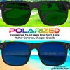 grinderPUNCH XL Polarized Oversized Sunglasses  Lightweight Men's Big Wide Head UV Protection for Sports, Driving, Fishing  Large Face Fit (Matte) - 4 of 4