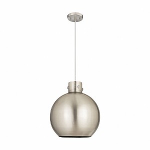 Newton Sphere - 1 Light Cord Hung Pendant In Industrial Style-15.38 Inches Tall and 14 Inches Wide - 1 of 1
