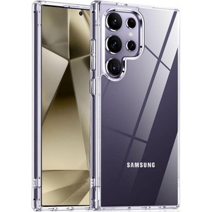Entronix Case Compatible with Galaxy S24 Ultra - [Hard Back] Clear Cover - 1 of 4