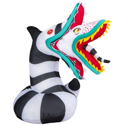 Gemmy Beetlejuice Sandworm Halloween Greeter, Multi