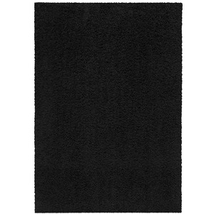 Traditional Solid Long Pile Indoor Area Rug, 5' x 7' - 1 of 4