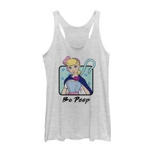 Women's Toy Story Bo Peep Frame Racerback Tank Top - 1 of 3