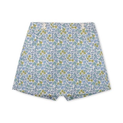 Hope & Henry Girls' Button Front Skort, Infant