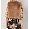 Women's Luxe Layer Fur Vest - APRICOT - 2 of 4
