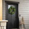 Sullivans Artificial 24" LED Mixed Pine Christmas Wreath with Pinecones, Green, Indoor Christmas Decor - 3 of 4