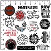 Supernatural Limited Color 100ct Vinyl Large Deluxe Stickers Variety Pack - Laptop, Water Bottle, Scrapbooking, Tablet, Skateboard, Indoor/Outdoor - 2 of 4