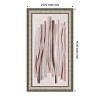 Amanti Art Pink Tidal Embrace by Jacob q Wood Framed Wall Art Print - 3 of 4