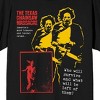 Texas Chainsaw Massacre Leatherface Collage Men’s Black Crew Neck Short Sleeve T-shirt - image 2 of 3