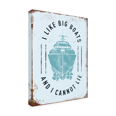 Trademark Fine Art -Jj Brando 'Punny Nautical Ii' Canvas Art