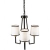 Artcraft Lighting Coco 3 - Light Chandelier in  Gold/Black - 3 of 4