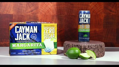 Cayman Jack Margarita Zero - 12pk/12 Fl Oz Cans : Target