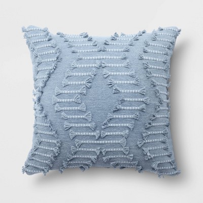 Light blue best sale throw pillows target