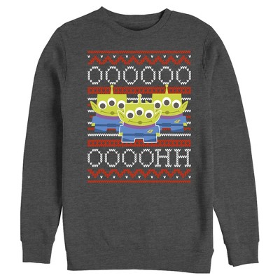 Men's Toy Story Christmas Alien Ugly Sweater Sweatshirt