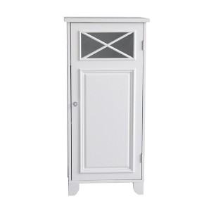 Teamson Home Dawson Freestanding Slim Floor Cabinet, White - 1 of 4