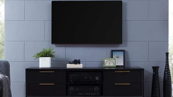 Markli TV Stand for TVs up to 61&#34; Black - Aiden Lane, 2 of 17, play video