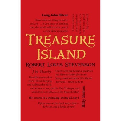 Treasure Island - (Word Cloud Classics) by  Robert Louis Stevenson (Paperback)