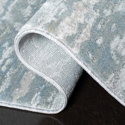 Valencia Light Gray Hand-Knotted Square Area Rug