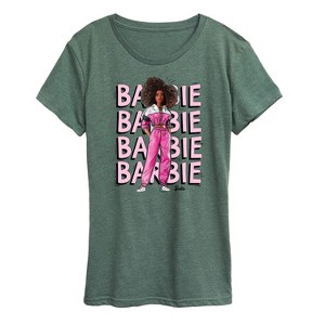 Women's - Barbie - Tracksuit Short Sleeve Graphic T-Shirt - 1 of 4