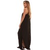 Riviera Sun Womens Maxi Dress  Tie Die Spaghetti Strap Long Sundress  Summer Dresses - 2 of 3