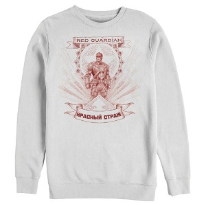 Men's Marvel Black Widow Guardian Halo Sweatshirt - 1 of 3