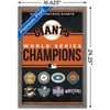 Trends International MLB San Francisco Giants - Champions 23 Framed Wall Poster Prints - 3 of 4