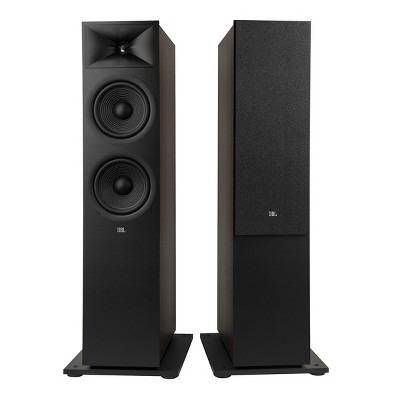 JBL Stage 280F Dual 8" Floorstanding Speaker - Pair (Black)