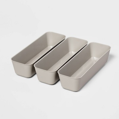 Simplify Medium Storage Box Gray : Target