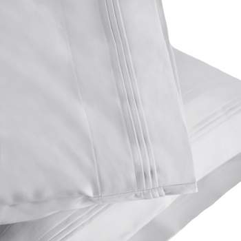 Premium Cotton 1000 Thread Count Solid 2 Piece Pillowcase Set by Blue Nile Mills