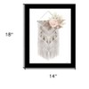 HomeRoots BOHEMIAN MACRAME Black Framed Print Wall Art - 3 of 4