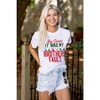 Funny Santa It Was My Brother's Fault Graphic T Shirt Men or Women Brisco Brands - 4 of 4