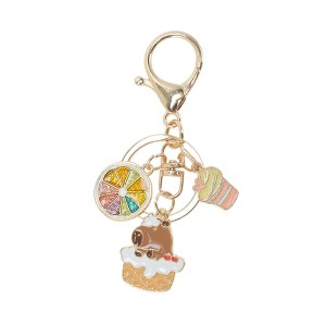 Unique Bargains Cartoon Animal Handbag Charms Keychains 1 Pc - 1 of 4