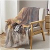 Wikineon 3D Horse Printed Flannel Throw Blanket For Running Horse Throw Blanket Fleece Blankets With Horses On Them Flannel Blanket - 2 of 4