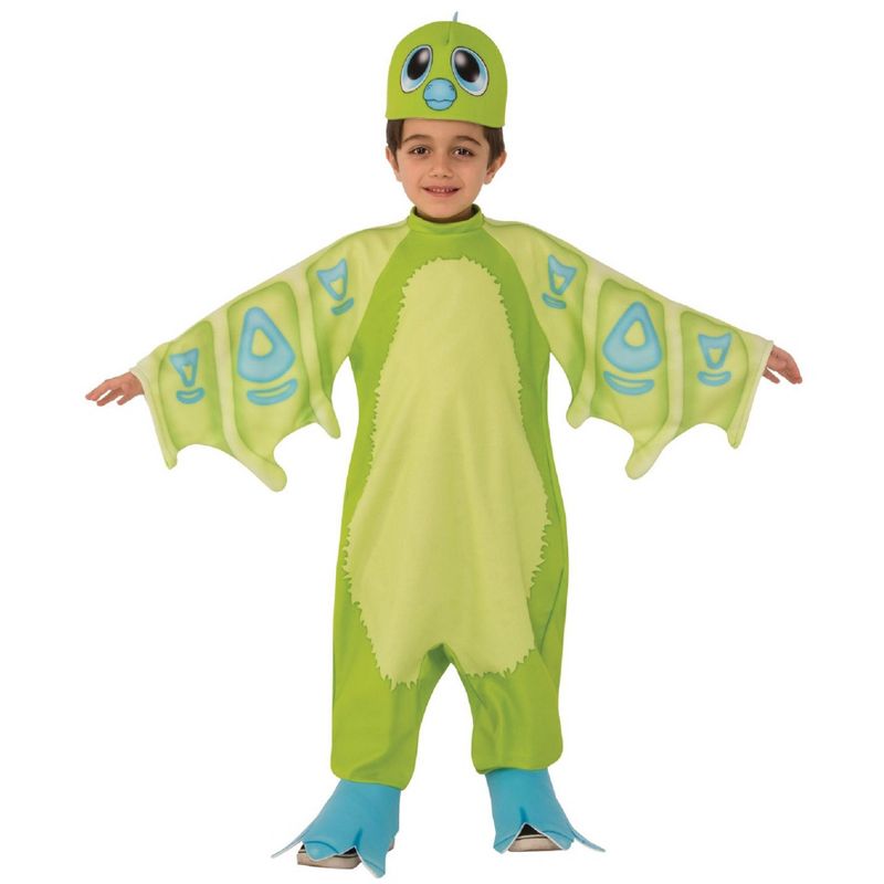 Rubies Draggles Hatchimal Green Children's Halloween Costume Size Extra Small 2-4, 1 of 2