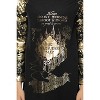 Juniors Harry Potter Marauders Map Raglan Nightgown Pajama Sleep Shirt - image 4 of 4