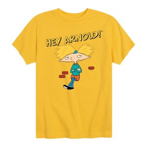 Boys' - Hey Arnold! - Cool Arnold Short Sleeve Graphic T-Shirt - 1 of 4
