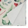 Saro Lifestyle Holiday Table Runner With Christmas Foliage and Candy Canes - image 2 of 3