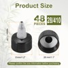 Unique Bargains Liquid Dispensing PP Squeeze Bottle Twist Top Caps 48 Pcs - 2 of 4