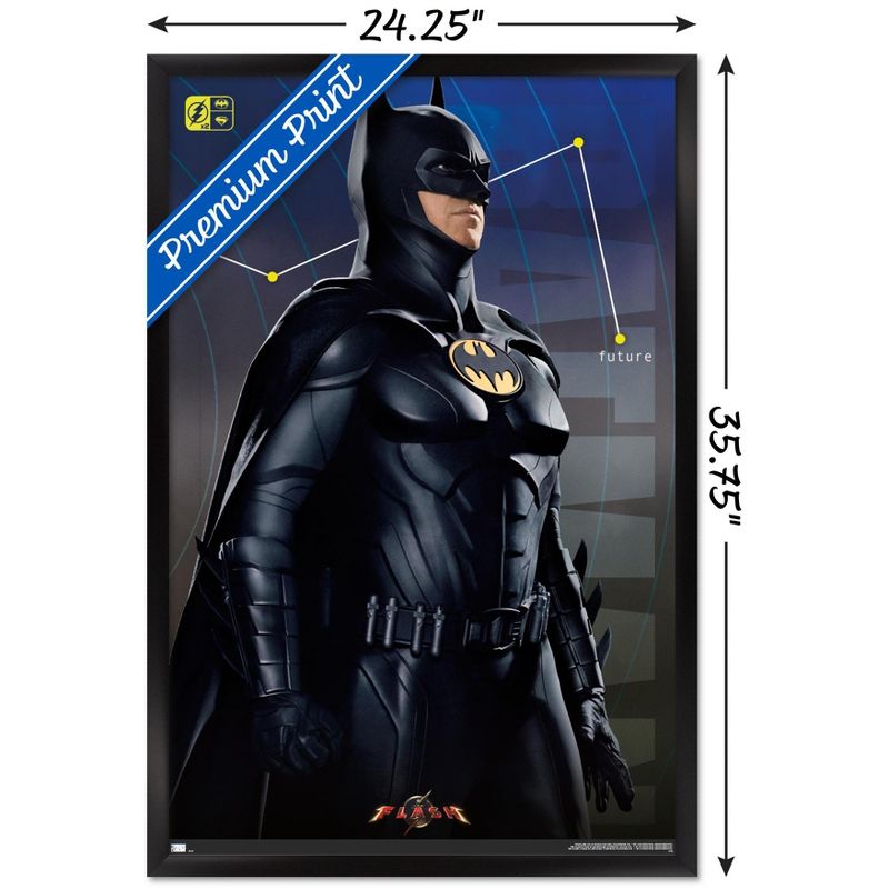 Trends International DC Comics Movie The Flash - Batman Triptych Framed Wall Poster Prints, 3 of 7