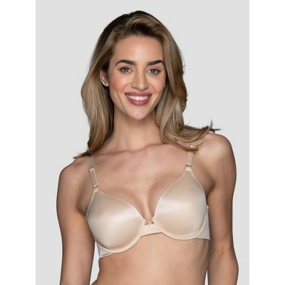 Vanity Fair Womens Beauty Back Full Coverage Underwire Smoothing Bra 75345  - Damask Neutral - 36dd : Target