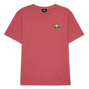 Dalix Mens Alien Midweight Garment Dye Tee - 1 of 4