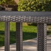 CAVINAS 64 Inch Square Patio Dining Table,Rattan Outdoor Dining Table,Patio Table for Porch Backyard Balcony - 3 of 4