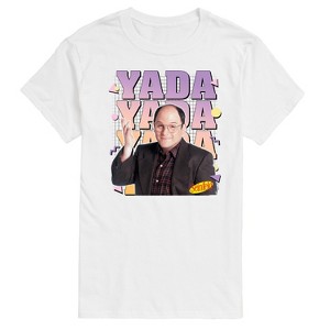 Men's Seinfeld Yada Yada Yada Short Sleeve Graphic T-Shirt - White - Small - 1 of 4
