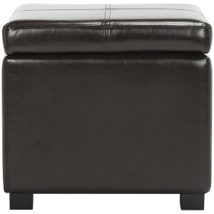 Madison Square Storage Ottoman - HUD8228 - Safavieh Couture - 1 of 4